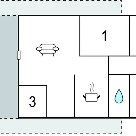 Acogedora Casa En Con Wifi * Jerup